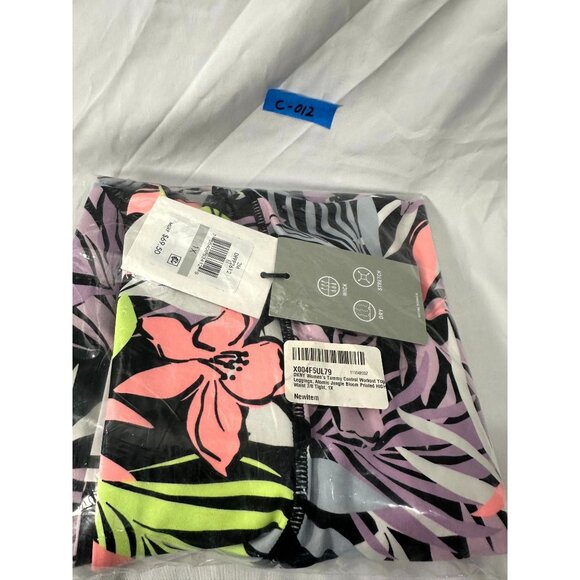 DKNY Womens High Waist Legging Printed DPPP2612 Tummy Control Multicolor Size 1X - Picture 4 of 4